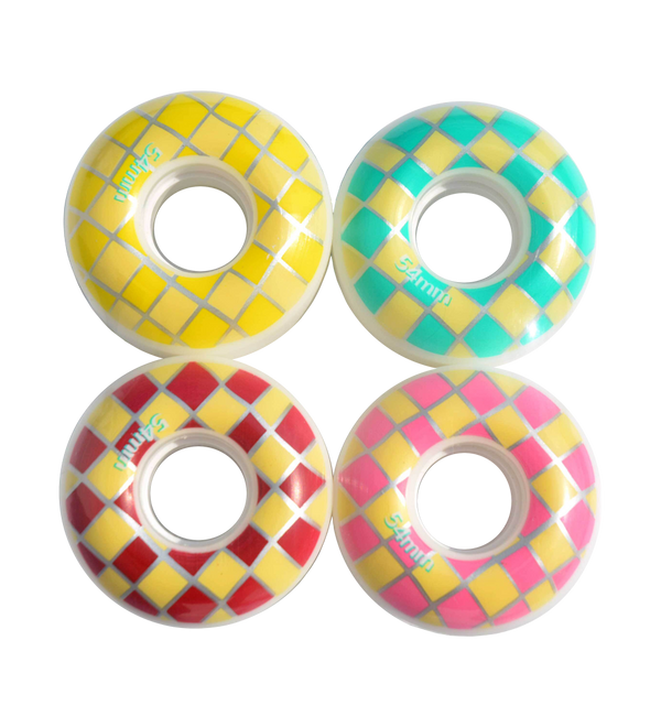 Checkerboard Wheels (Set of 4)
