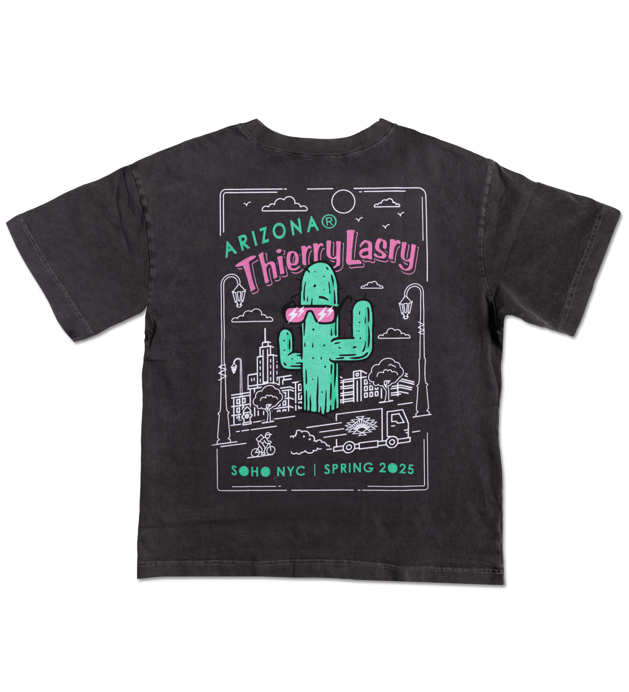 AZ X ThierryLasry Black Tee Back Image