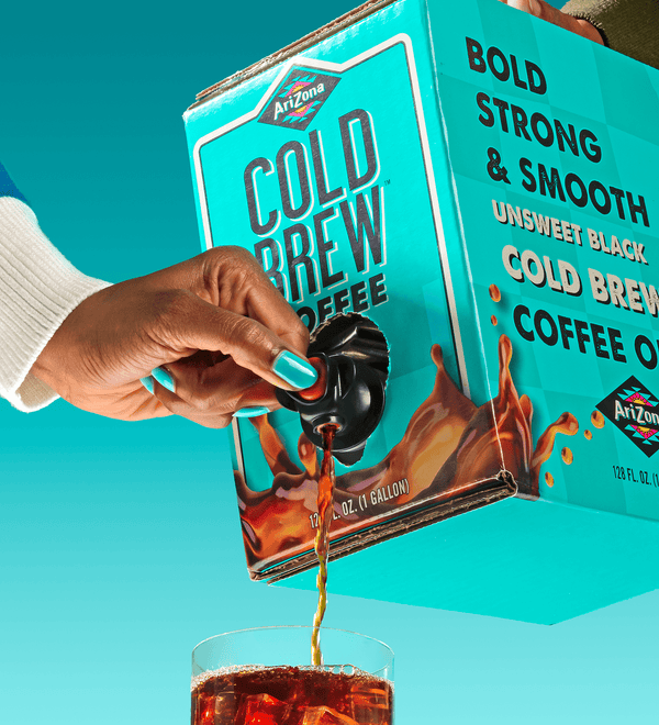 Cold Brew Coffee Lifestyle Shot