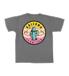 Cool Cactus Gray Youth T-Shirt Back