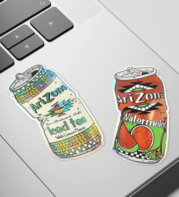 Crushed Can Iced Tea and Watermelon Lifestyle Image