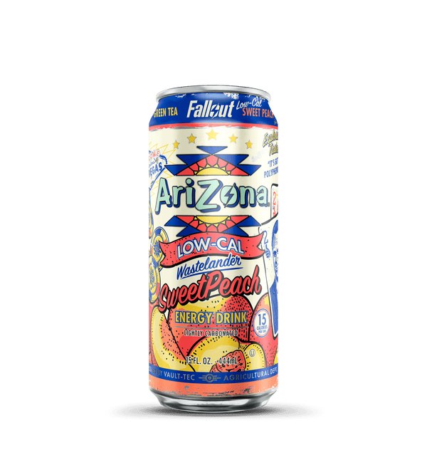 Low-Cal Sweet Peach Energy Drink | 15 oz. / 12-pack