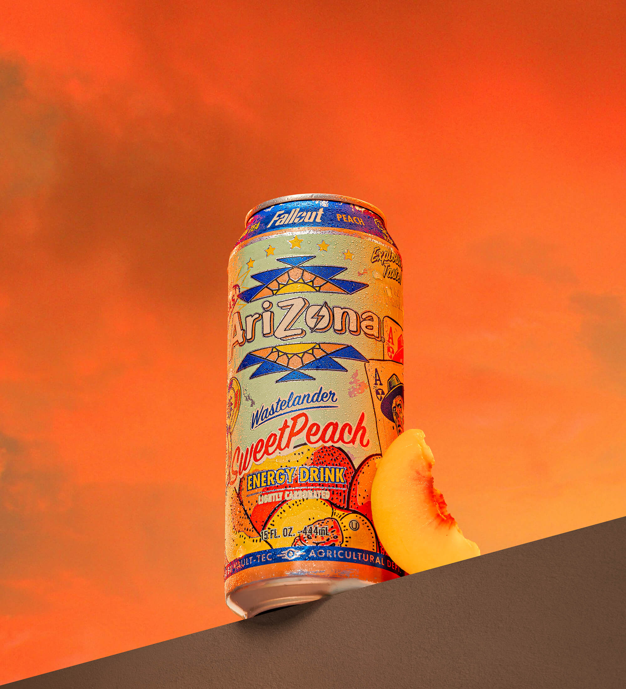 Sweet Peach Energy Drink | 15 oz. / 12-pack