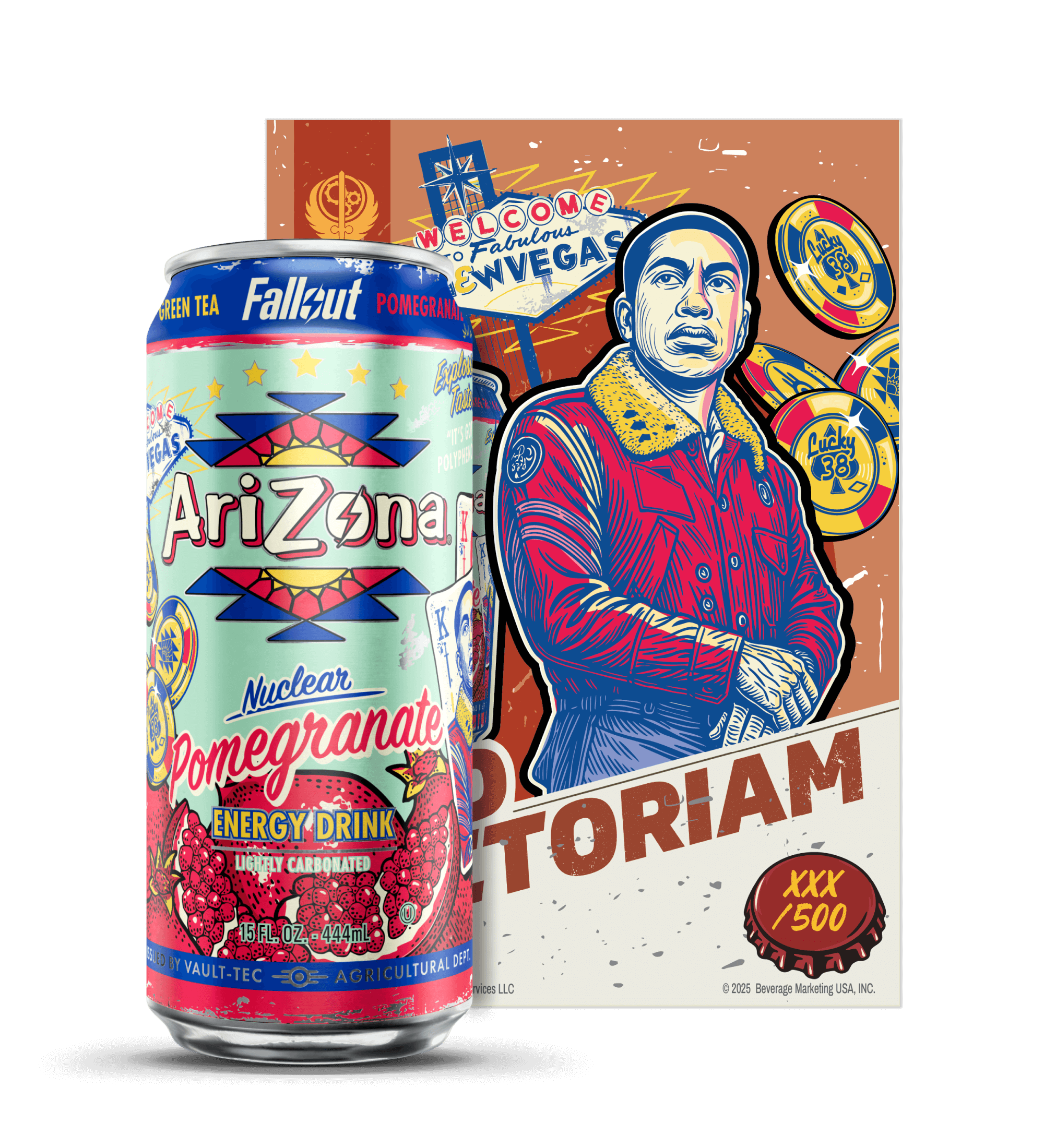 Pomegranate Energy Drink | 15 oz. / 12-pack