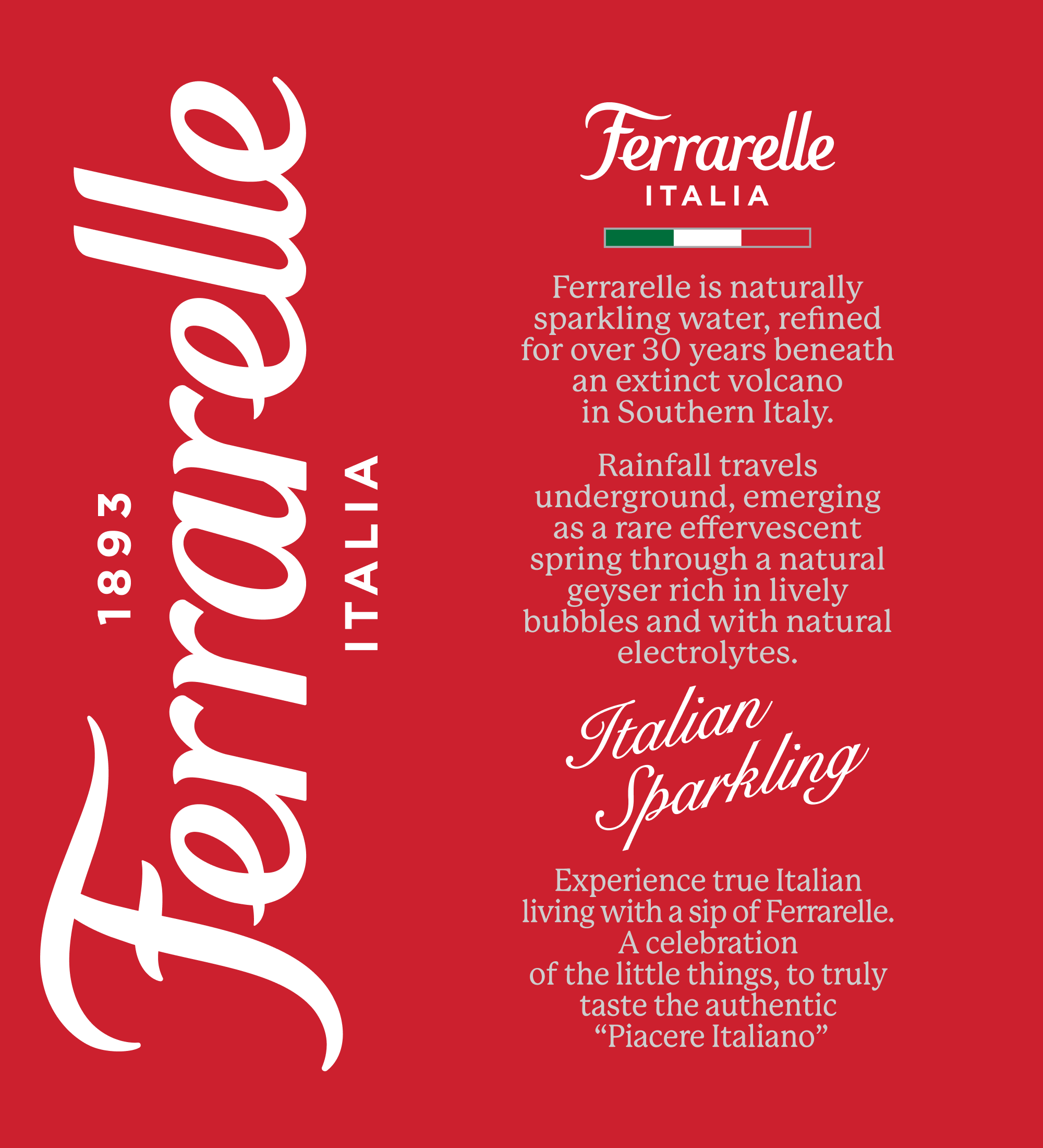 Ferrarelle Italian Sparkling Water | 16.9 oz. / 12-pack