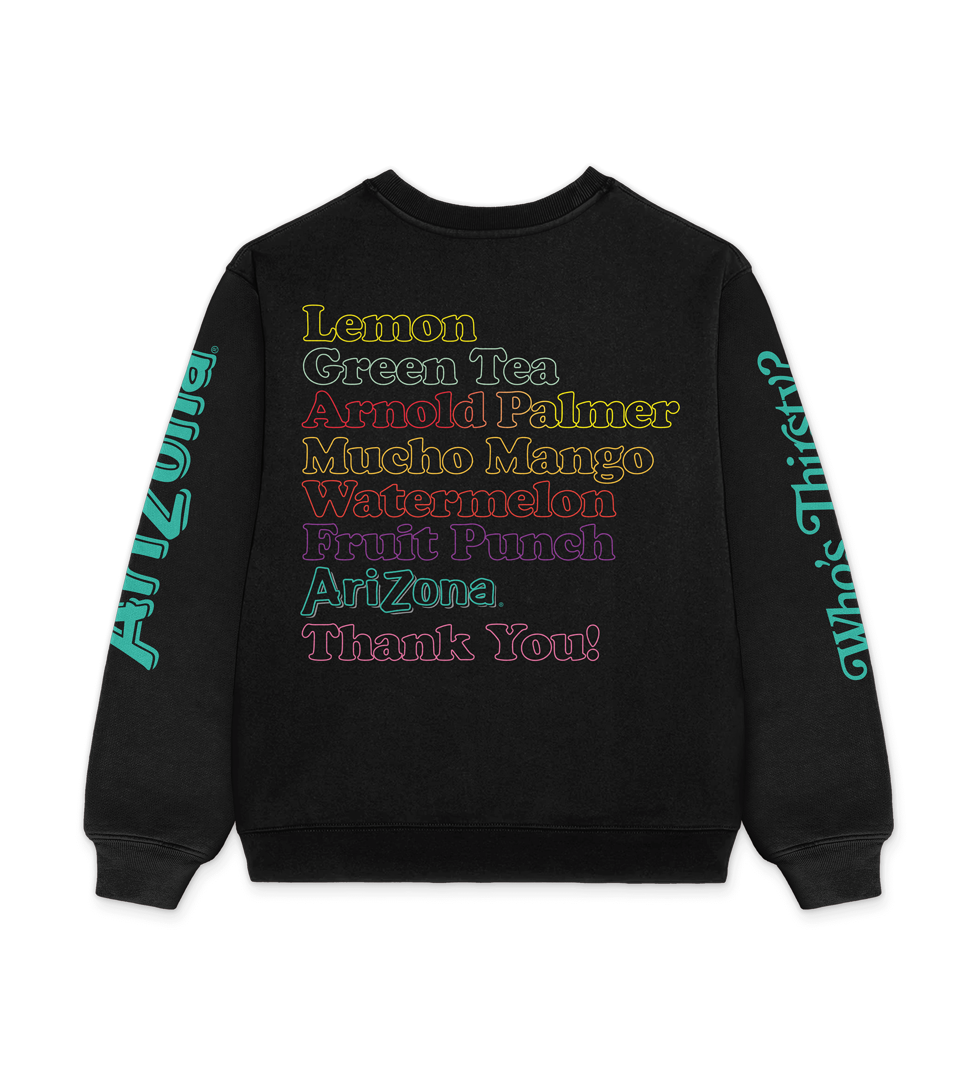 Flavors Crewneck Back Product Image