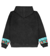Forever Faded Black Logo Cotton Hoodie Back View