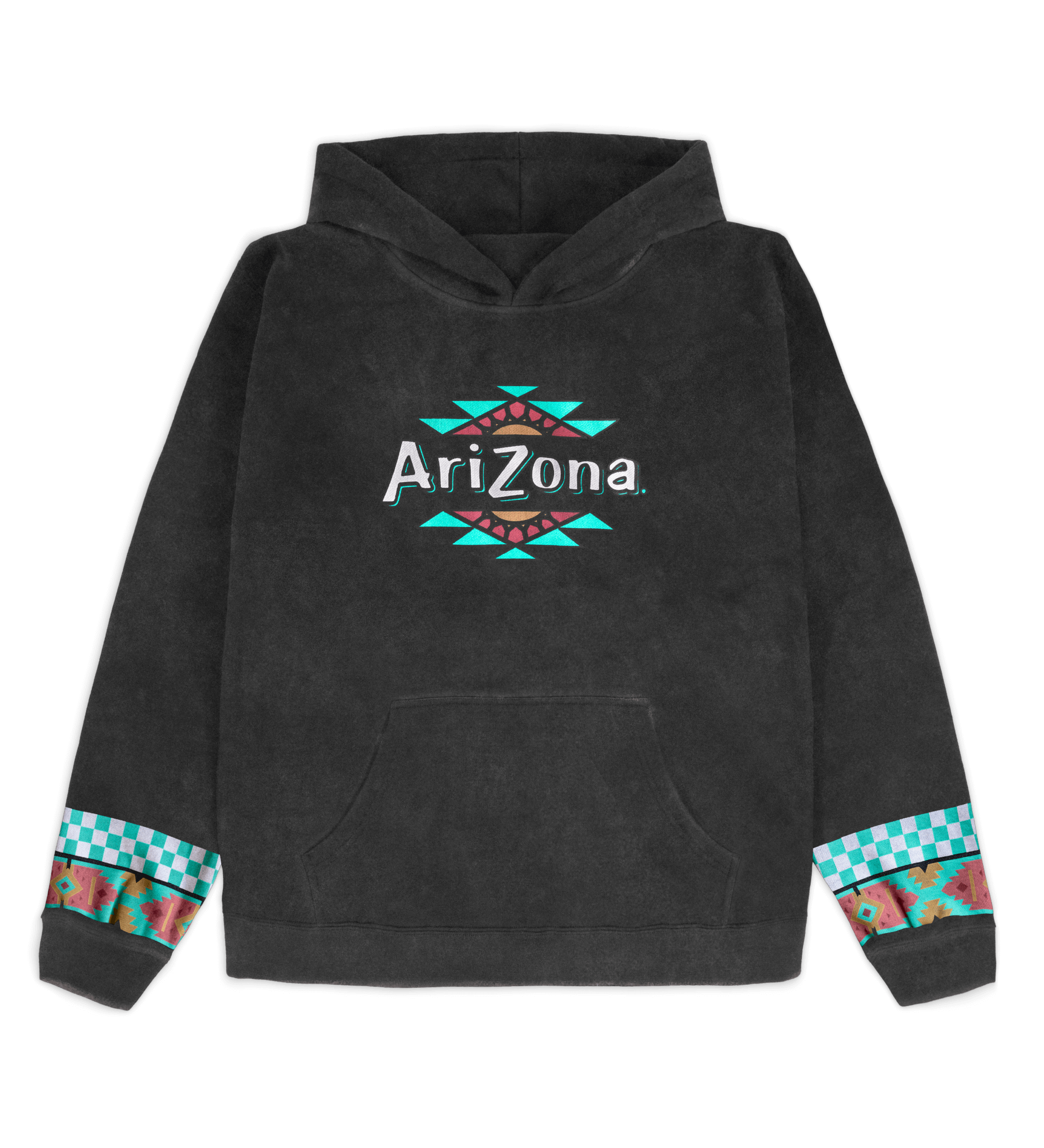 Forever Faded Black Logo Cotton Hoodie