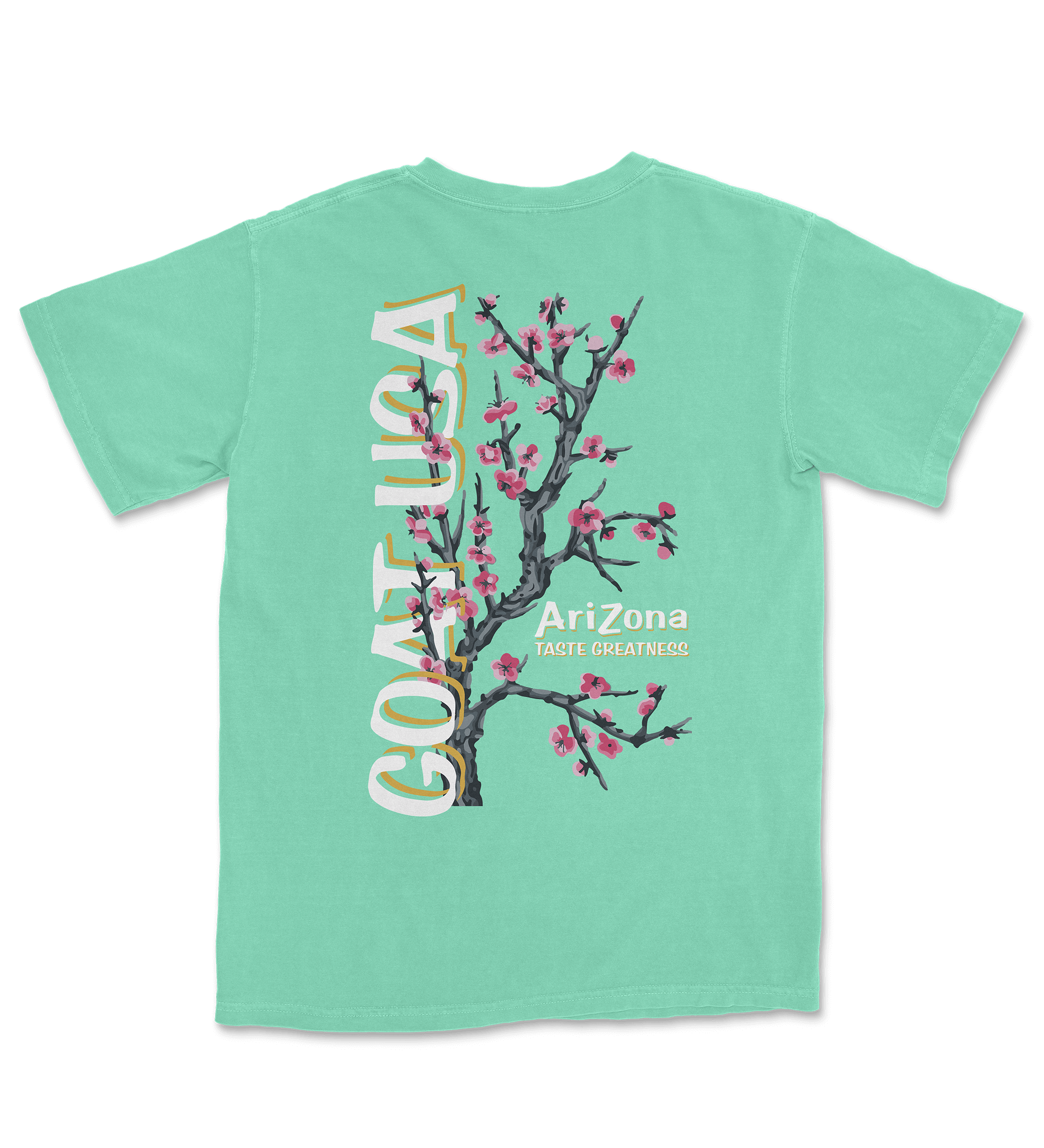 GOAT USA Blossom T-Shirt Back