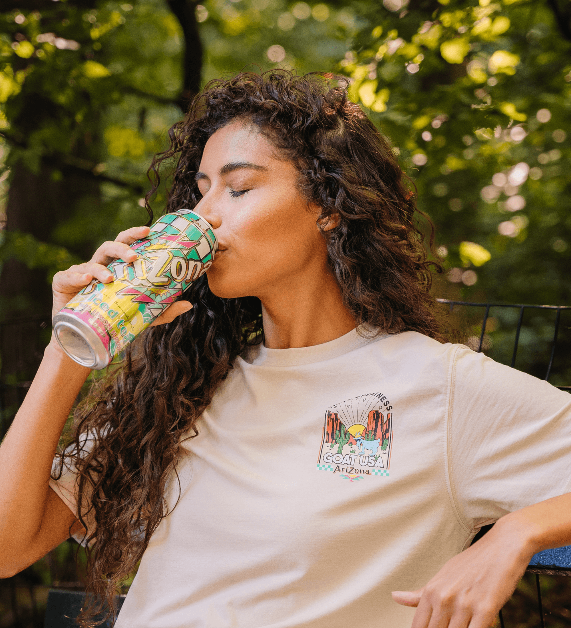 GOAT USA Desert T-Shirt Lifestyle