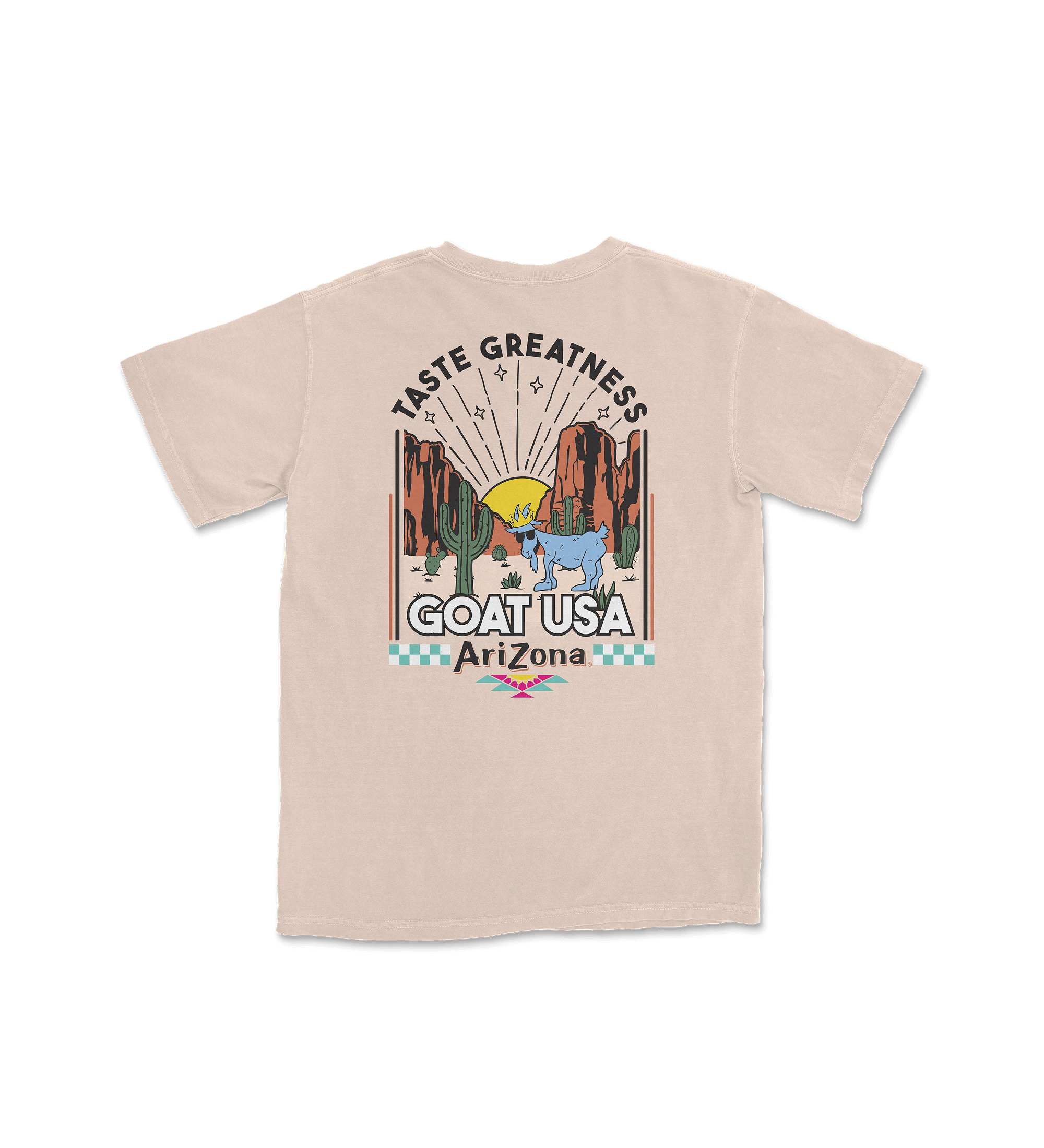 GOAT USA Desert Youth T-Shirt Back