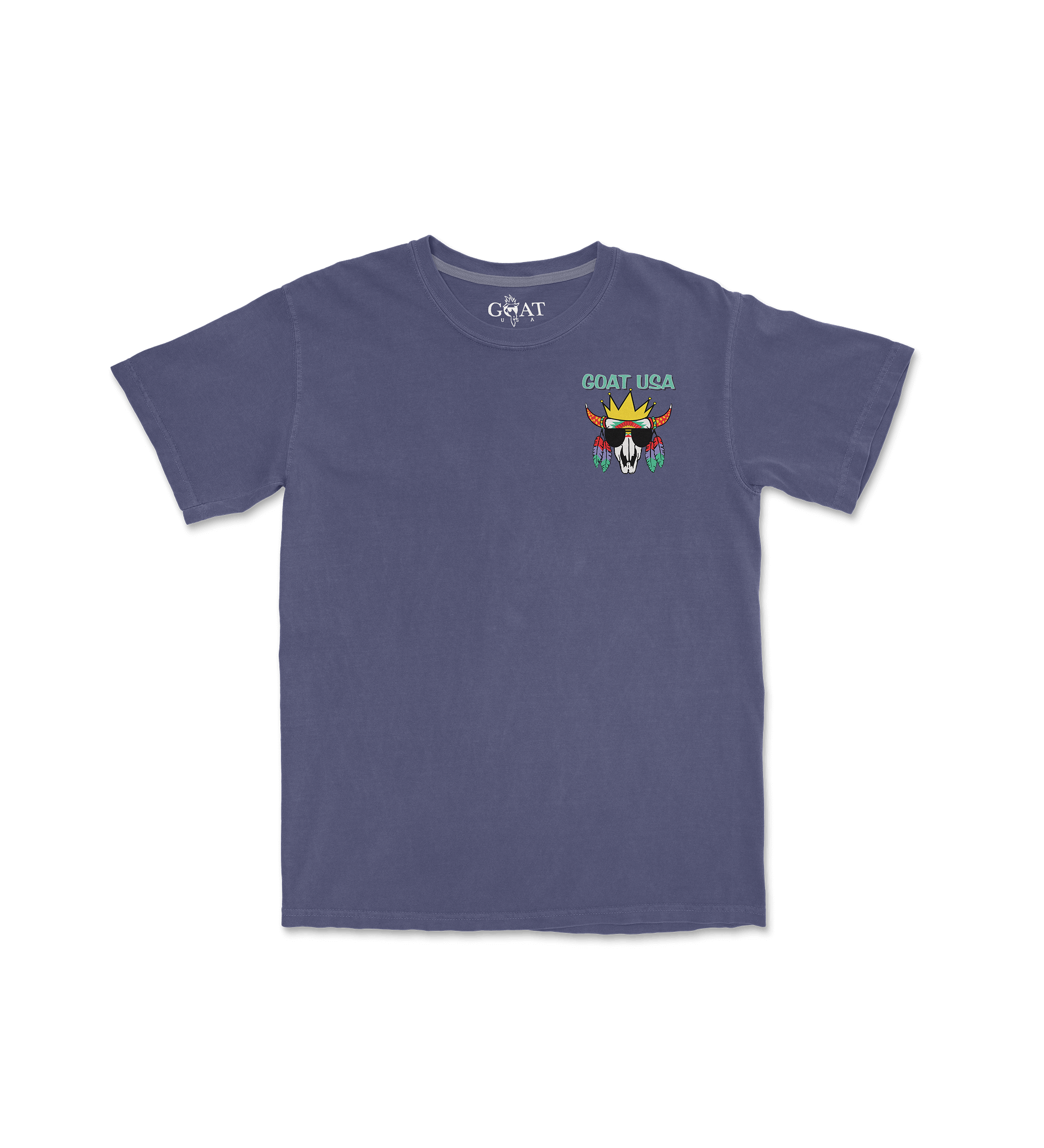 GOAT USA Cowskull Youth T-Shirt Front