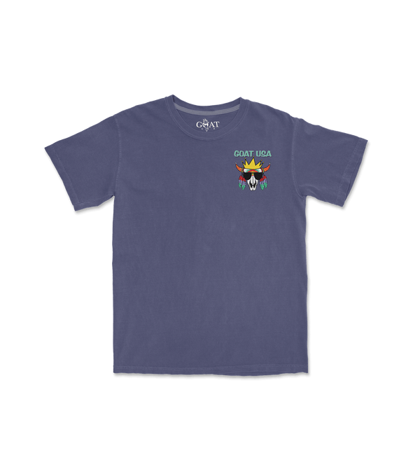 GOAT USA Cowskull Youth T-Shirt Front