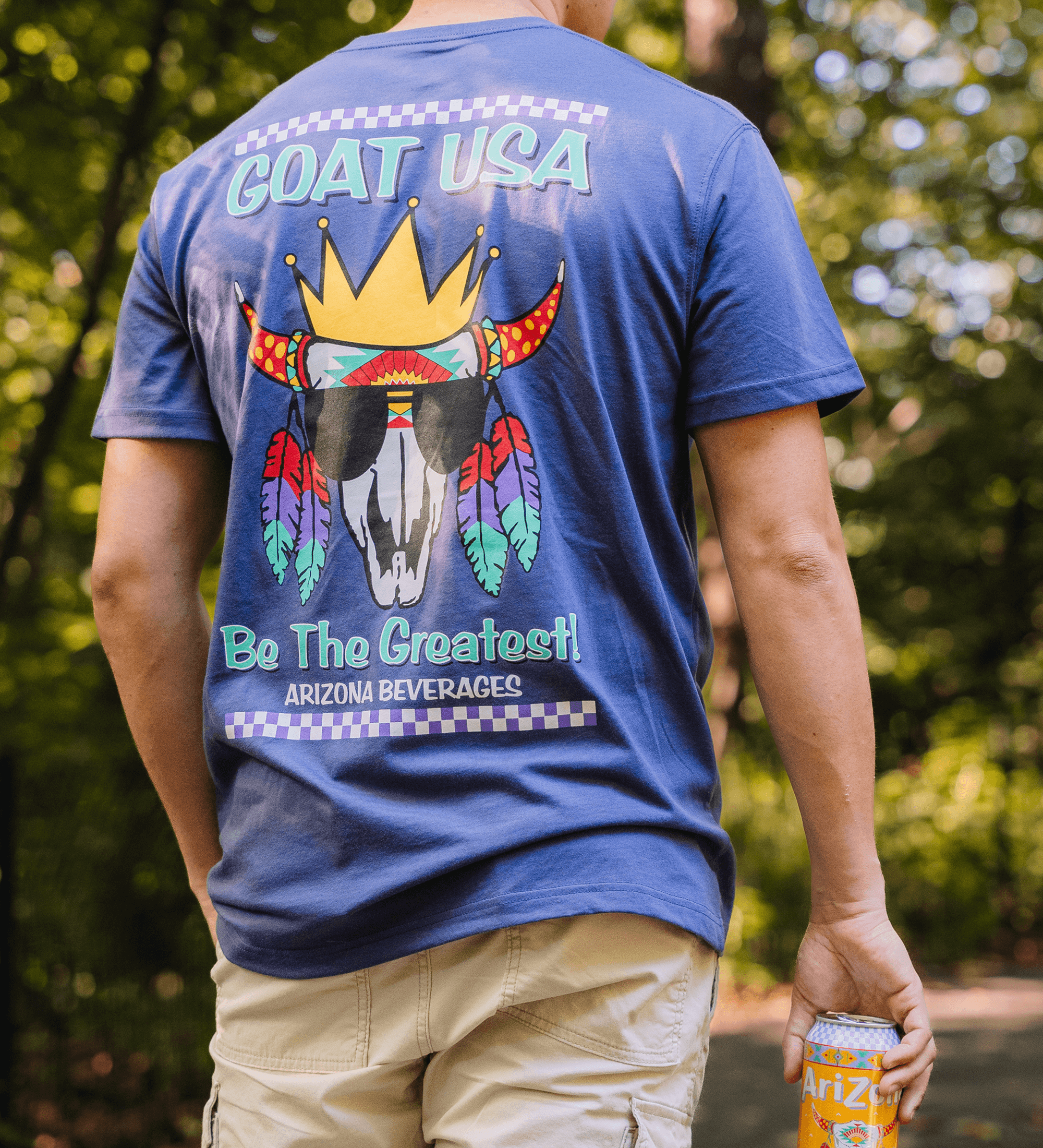 GOAT USA Cowskull T-Shirt Lifestyle Shot