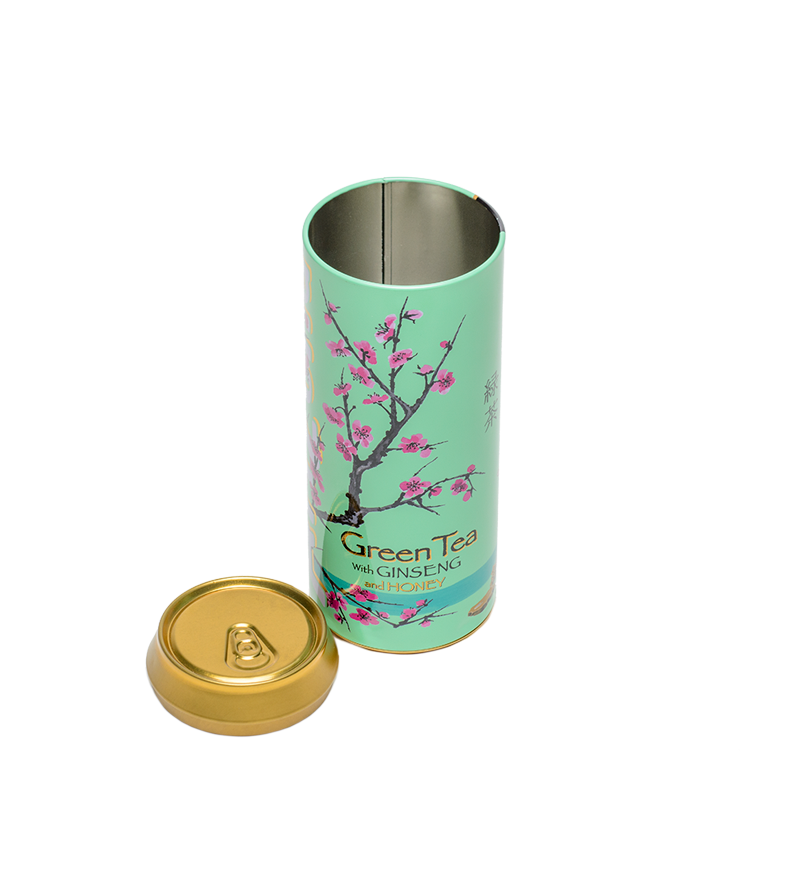 Green Tea Stash Can