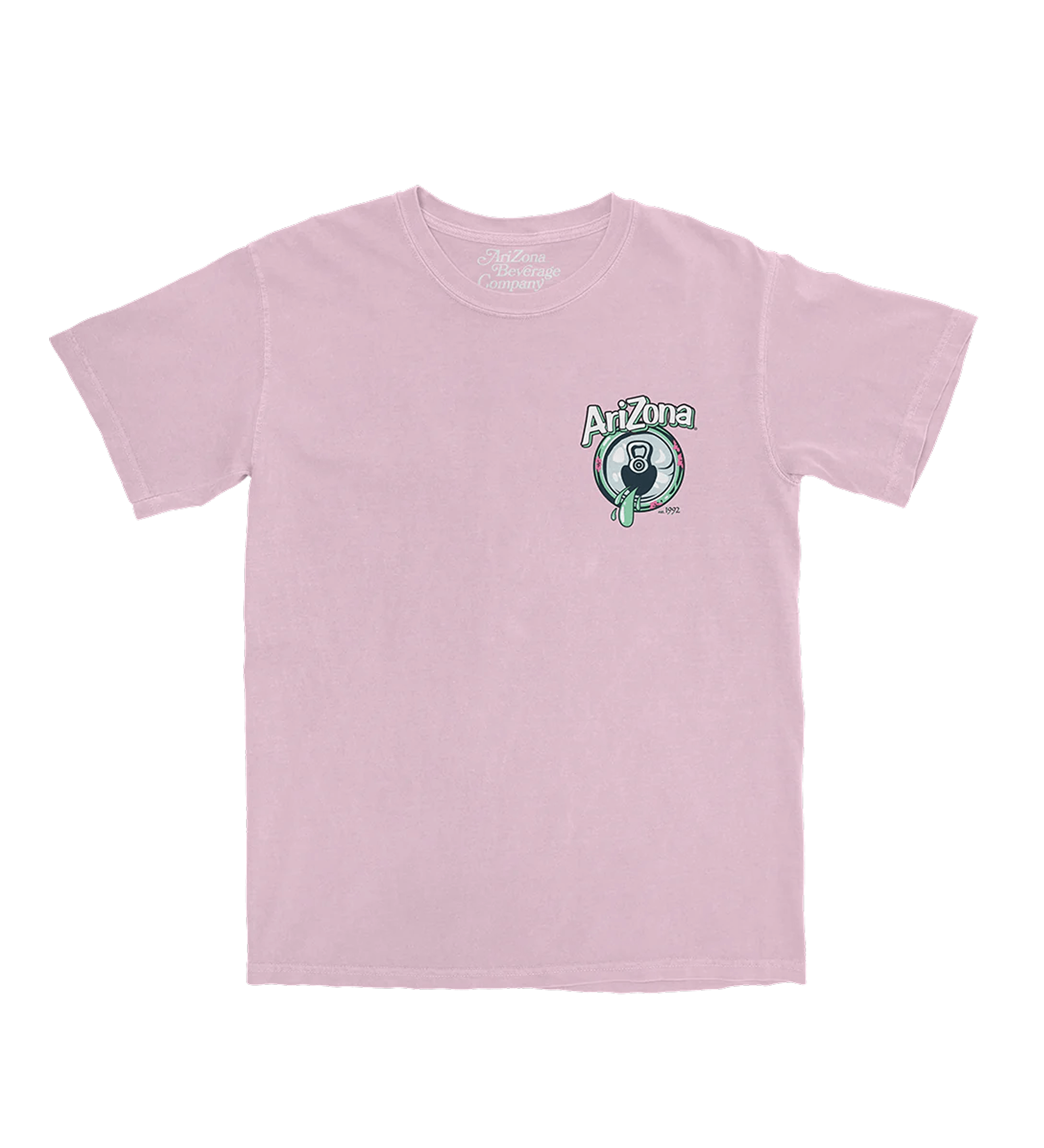 Green Tea Drip Pink Youth T-shirt Front