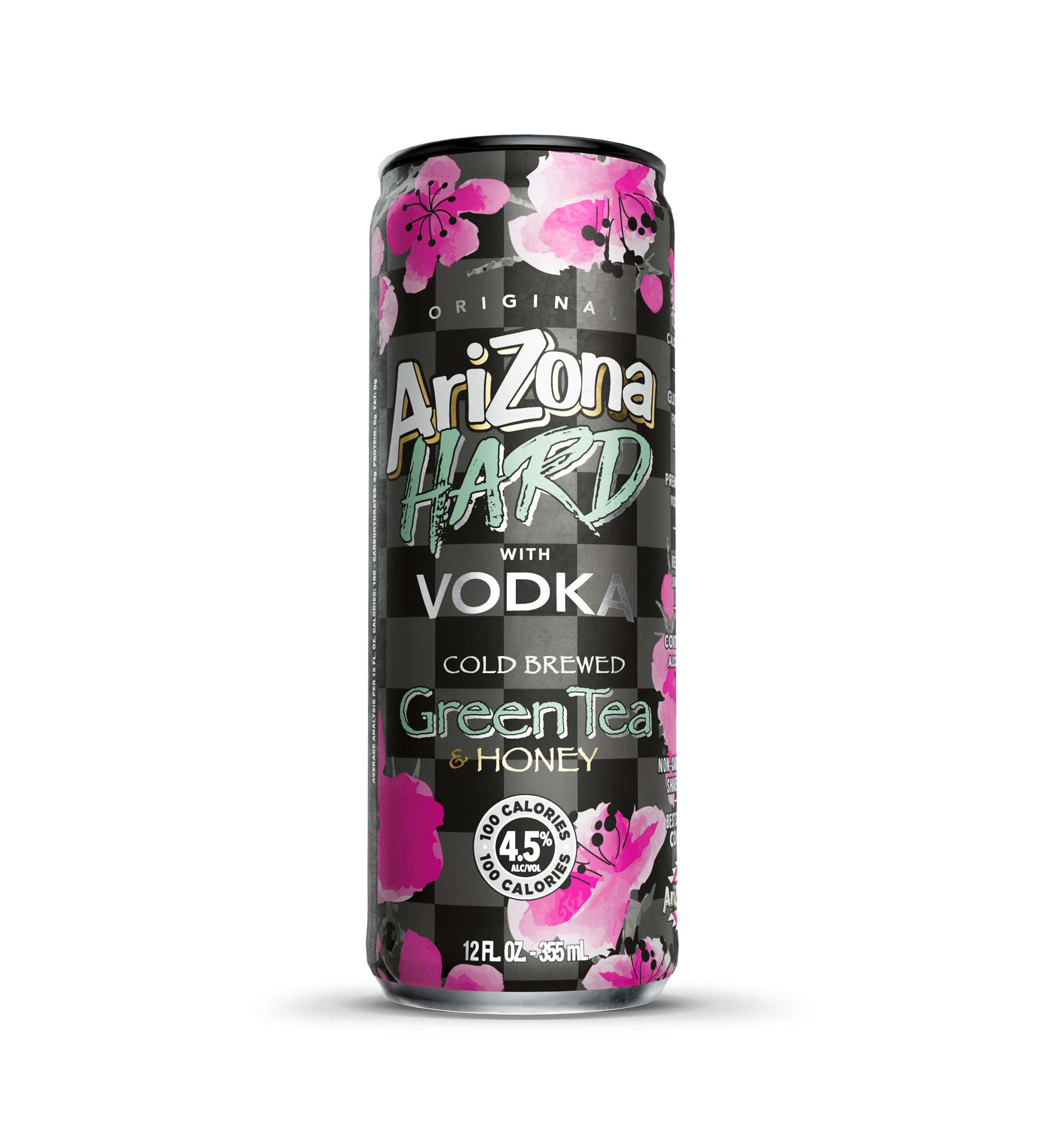 AriZona Hard with Vodka Green Tea 12oz Can