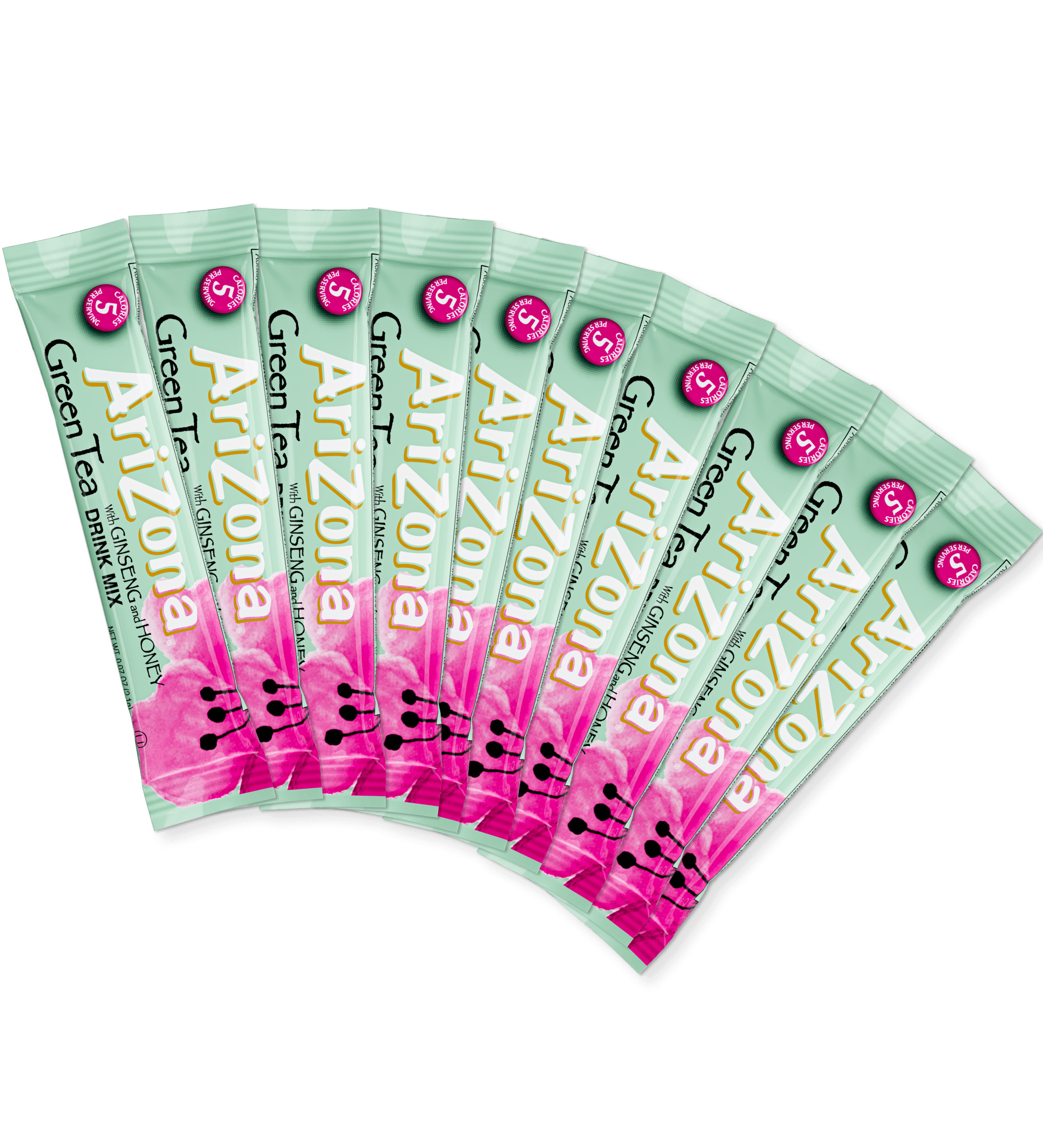 10 Sticks of Green Tea .07 oz Drink Mix