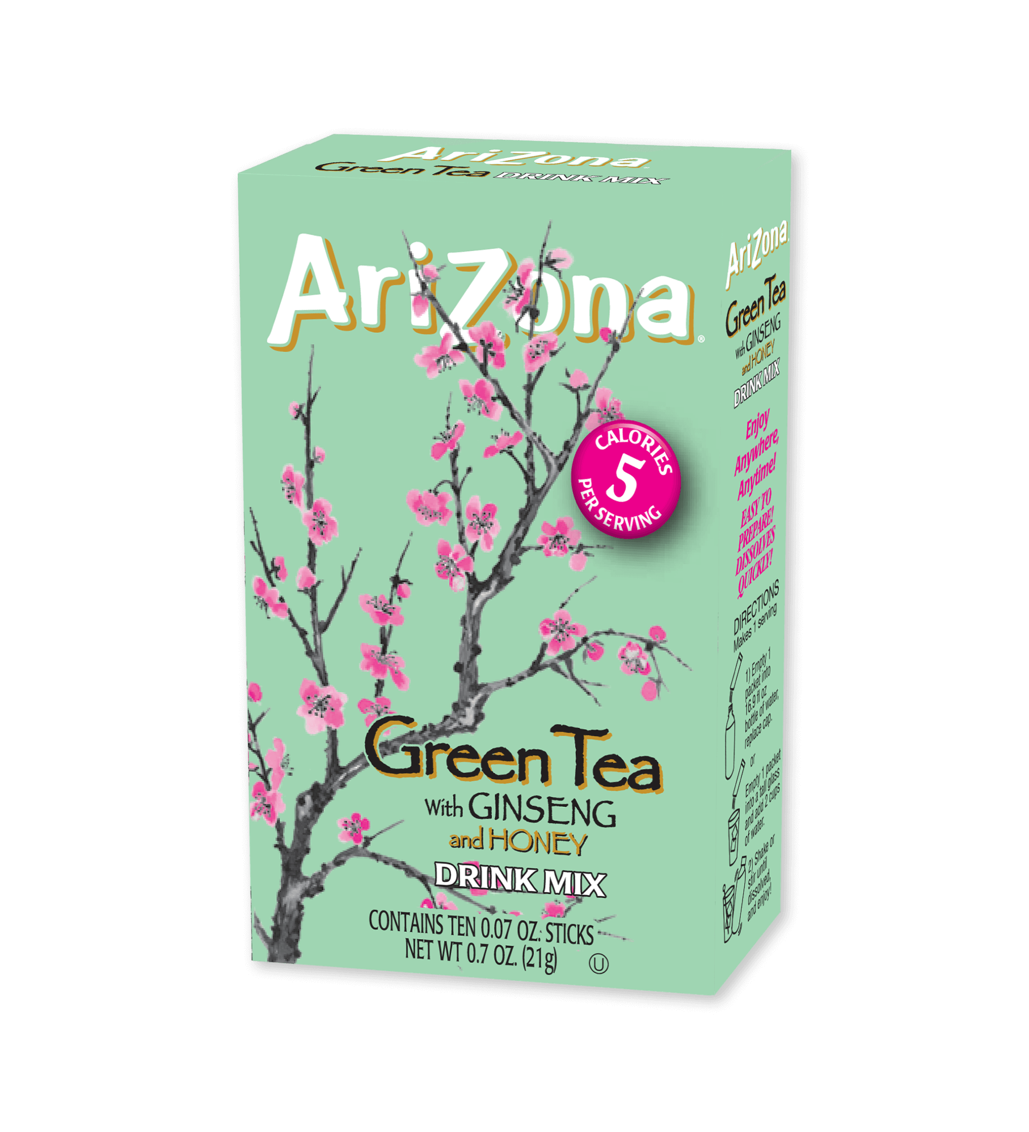 Green Tea .07 oz Drink Mix 10 Stick Pack