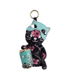 Midnight Blossom Halloween Plush Bag Charm