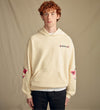 Heritage Blossom Hoodie Ivory Lifestyle Image