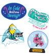 4-Piece Holiday Sticker Set