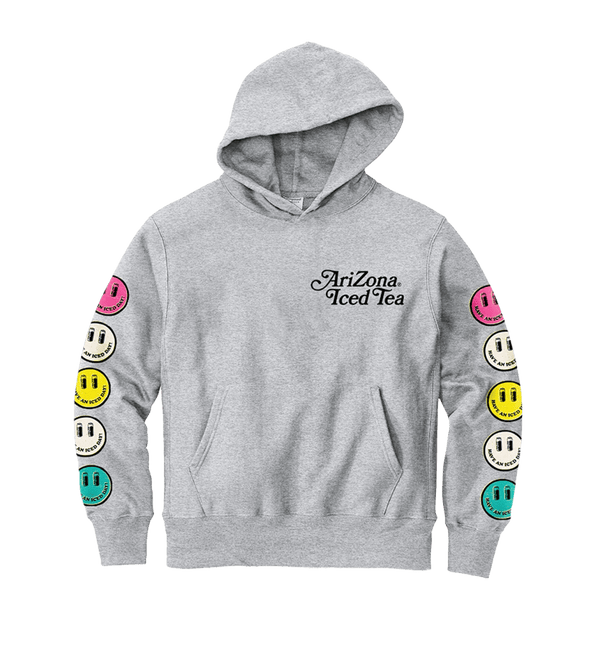 Have An Iced Day Youth Gray Hoodie Front
