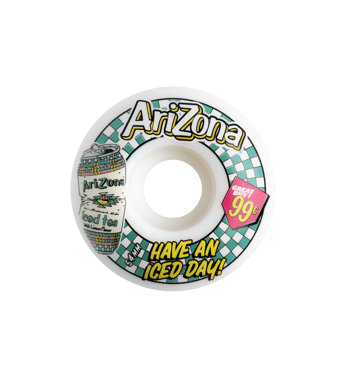 4-Piece Have an Iced Day Skateboard Wheel Set
