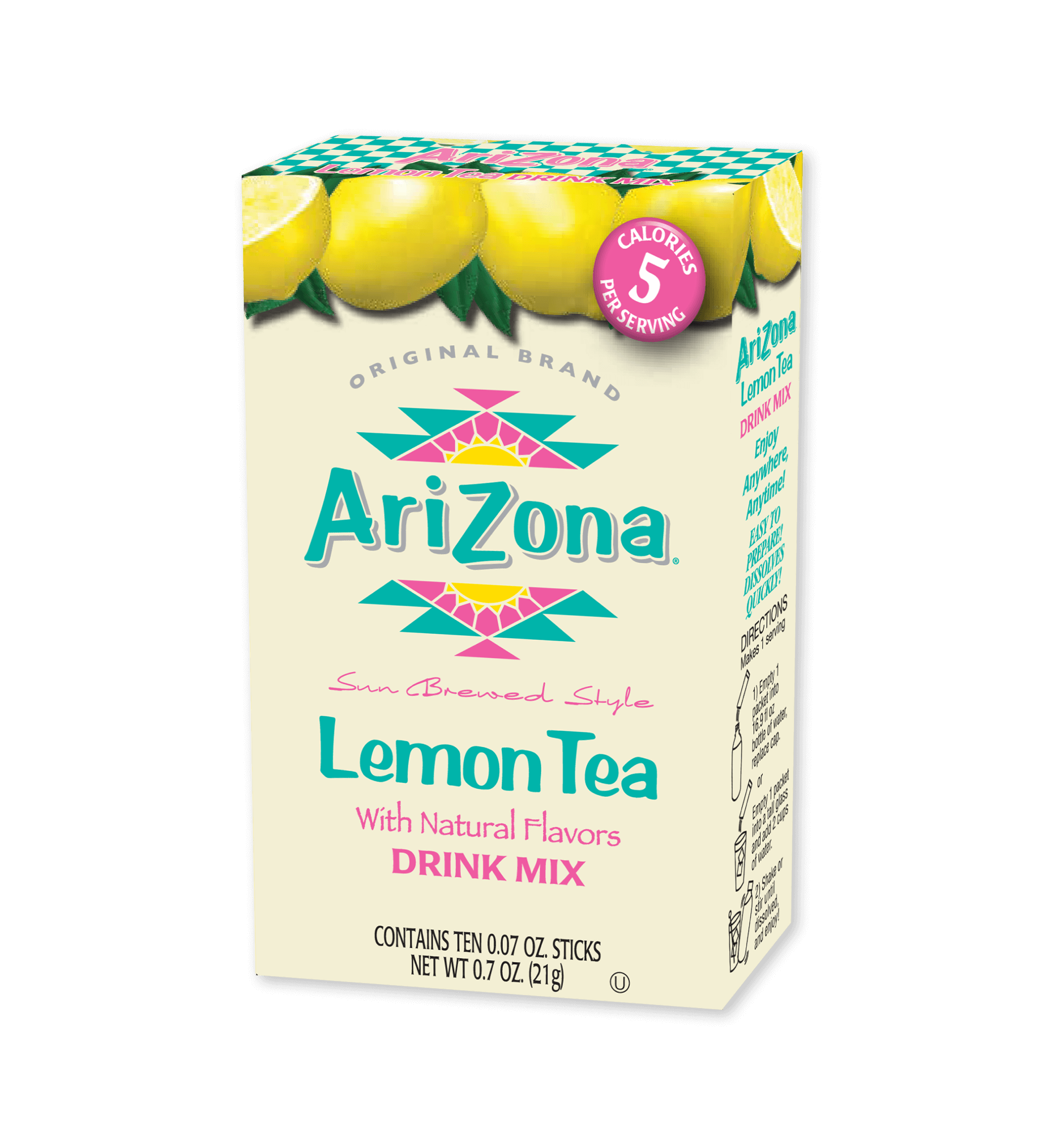 Lemon Tea .07 oz Drink Mix 10 Stick Pack
