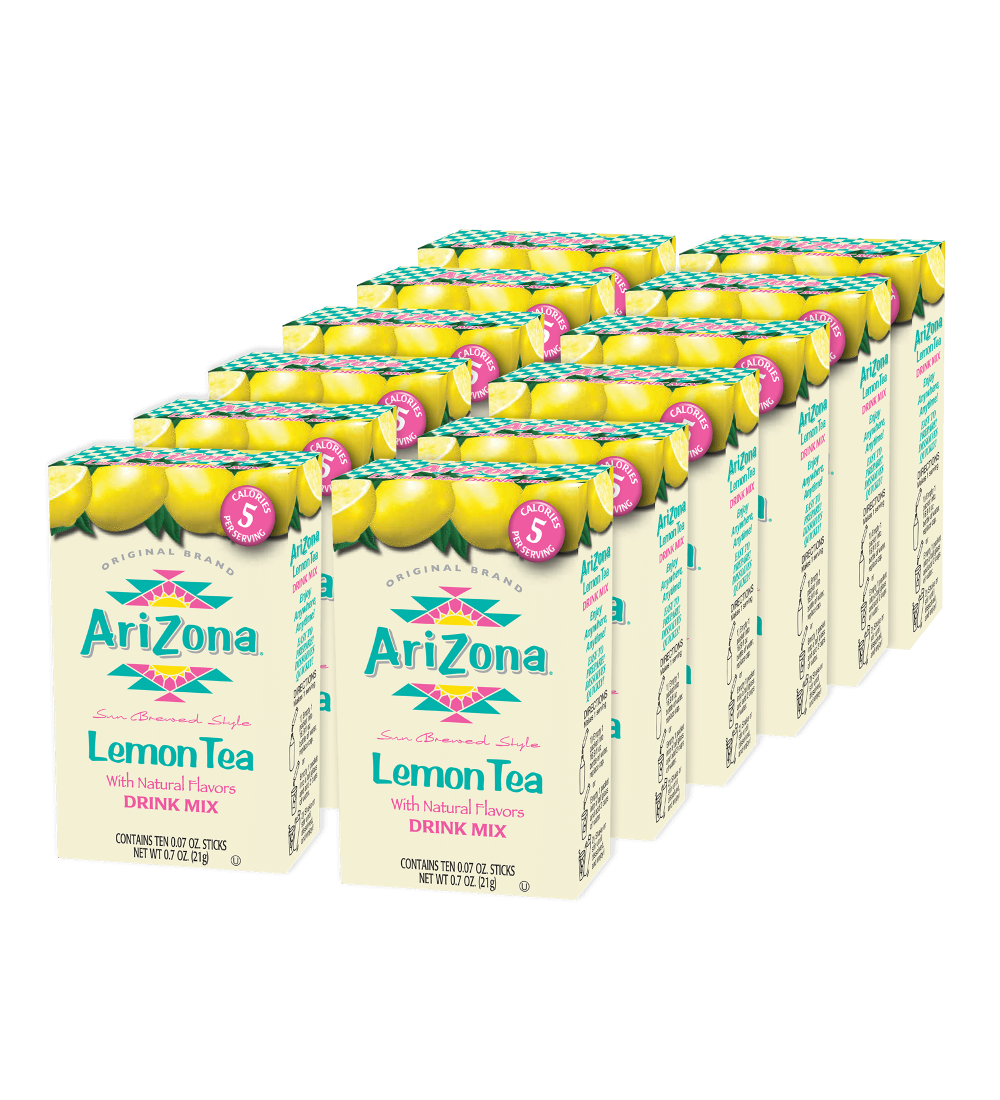 Lemon Tea 120-Count Stix Pack | 120-count / 12 boxes