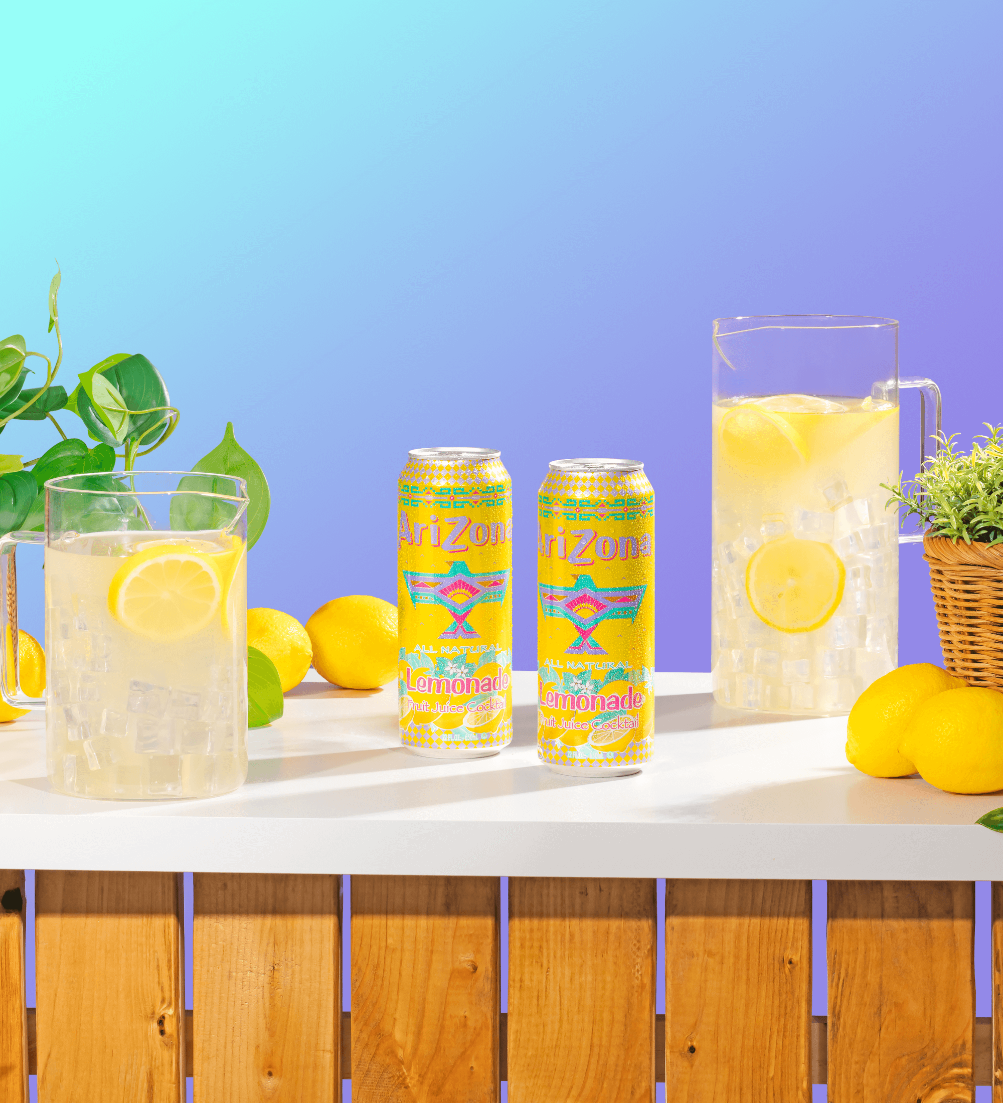 Lemonade 22oz BIg Can Lifestyle