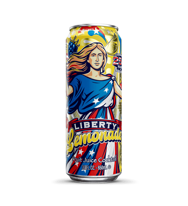 Liberty Lemonade Juice Cocktail | 22 oz. Big Can / 12-pack