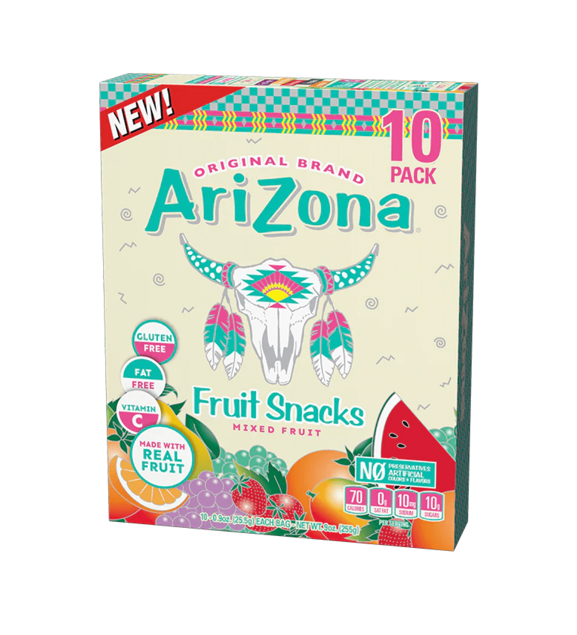 Mixed Fruit .9oz 10 Pack Fruit Snacks