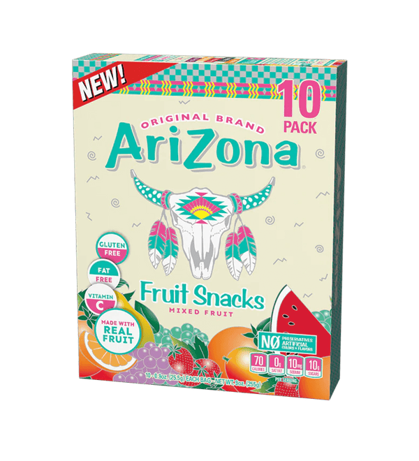 Mixed Fruit .9oz 10 Pack Fruit Snacks