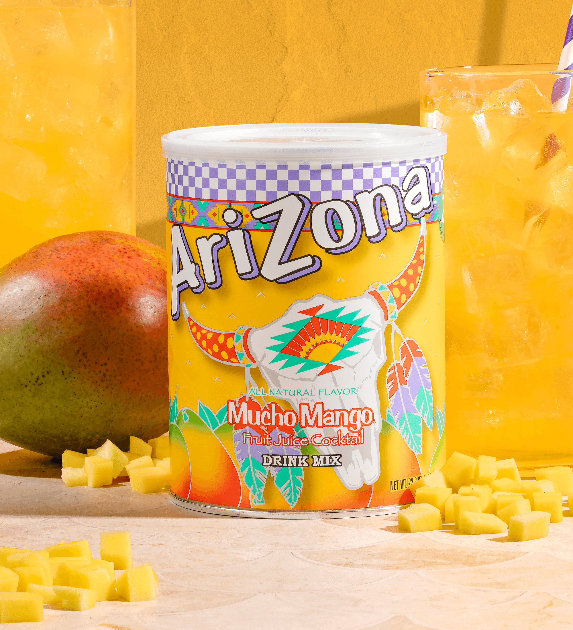 Mucho Mango Powdered Drink Mix | 22.2 oz.