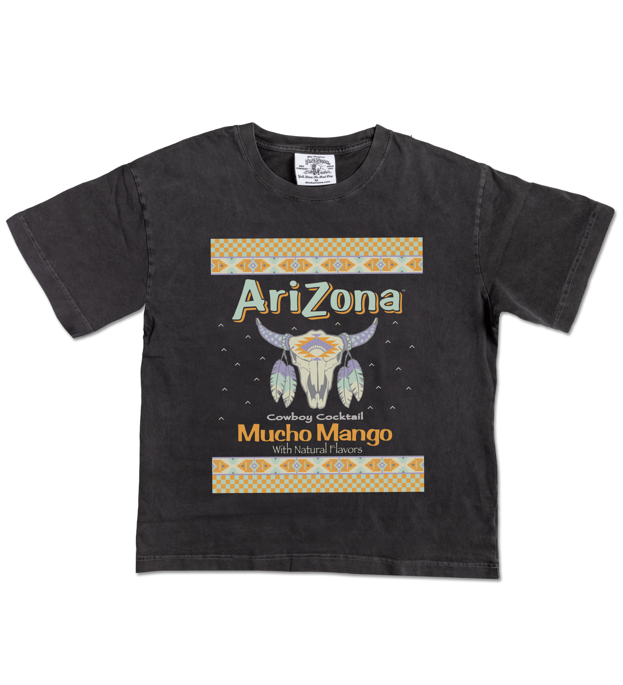 Mucho Mango Black T-Shirt Front Image