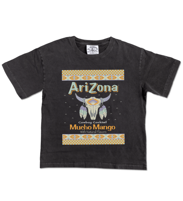 Mucho Mango Black T-Shirt Front Image