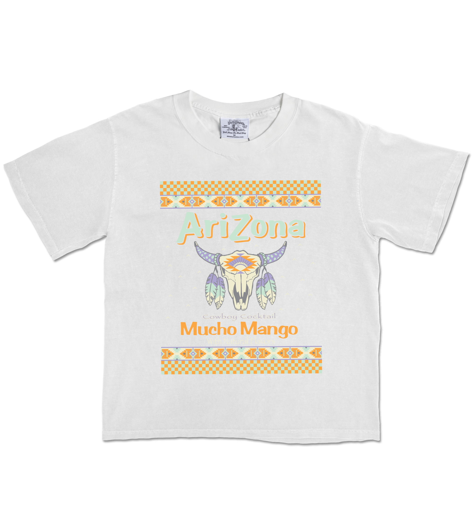 Mucho Mango White T-Shirt Front Image