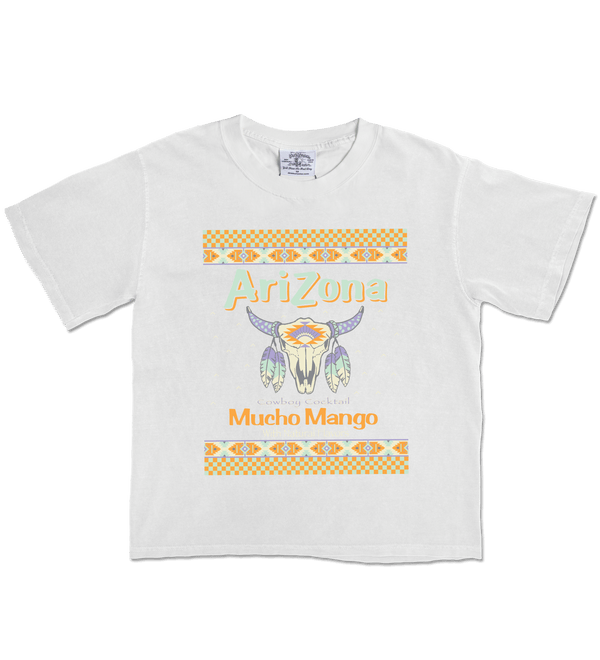 Mucho Mango White T-Shirt Front Image