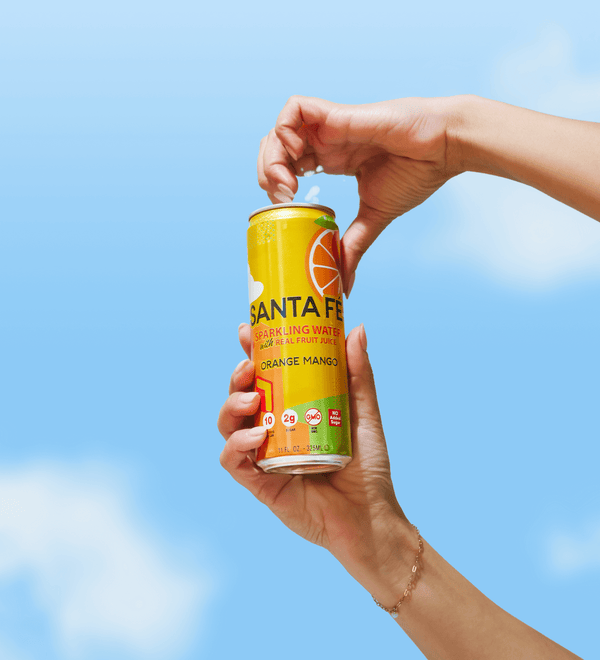 Santa Fe Orange Mango 11 oz Single Can Lifestyle