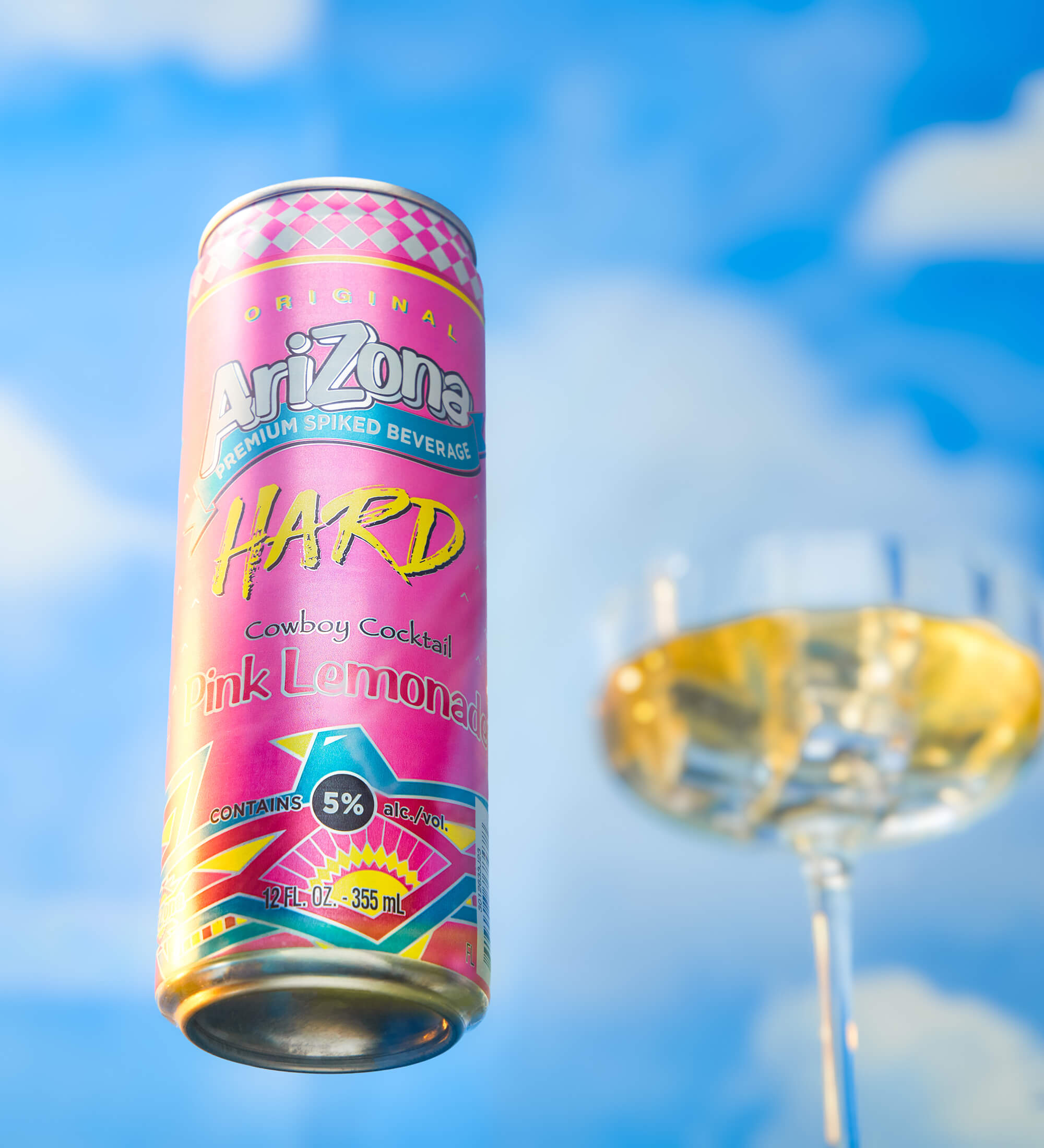Pink Lemonade AZ Hard 12 oz Lifestyle