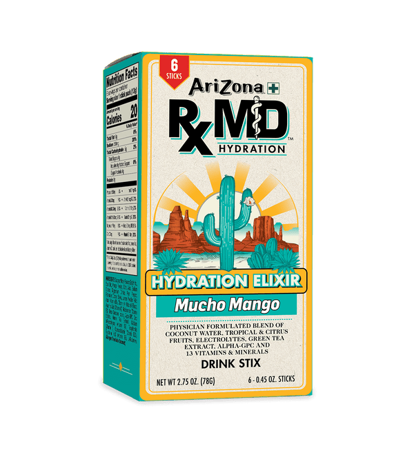 RX MD Hydration Stix Mucho Mango Singular Box Product Image