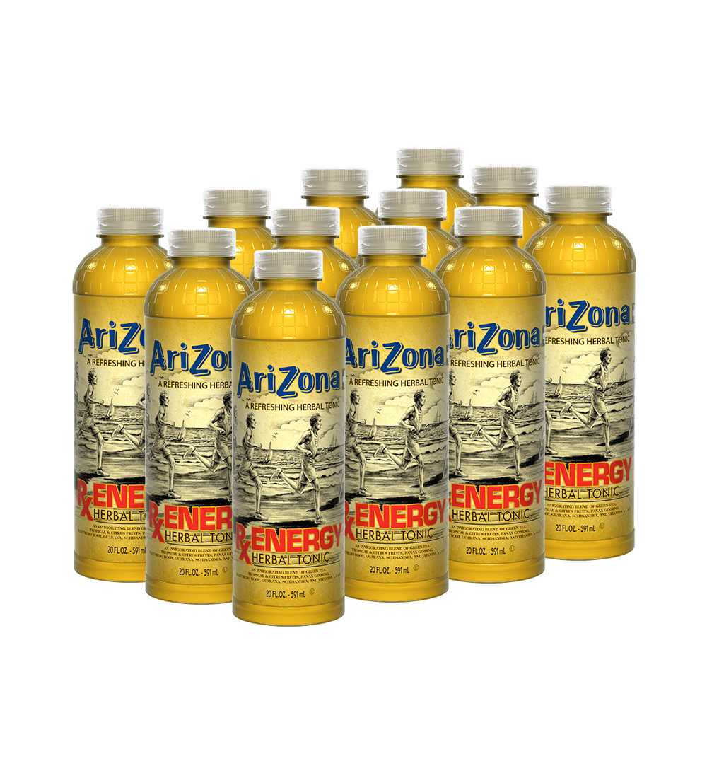 RX Energy Herbal Tonic | 20 oz. Tall Boy / 12-pack