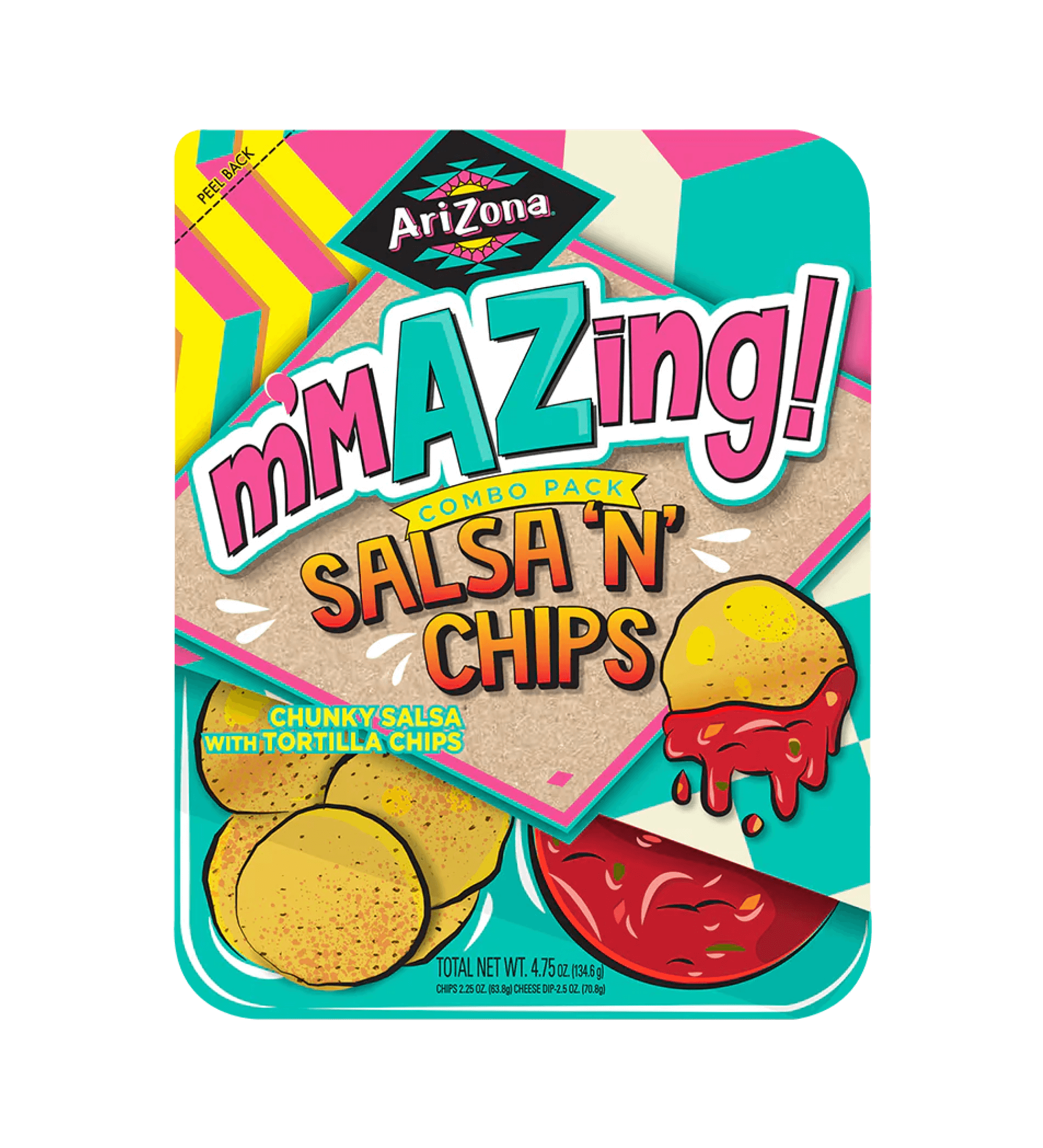 その他 Snack Rizz mM'AZing Salsa 'n' Chips Tray Pack – DrinkAriZona