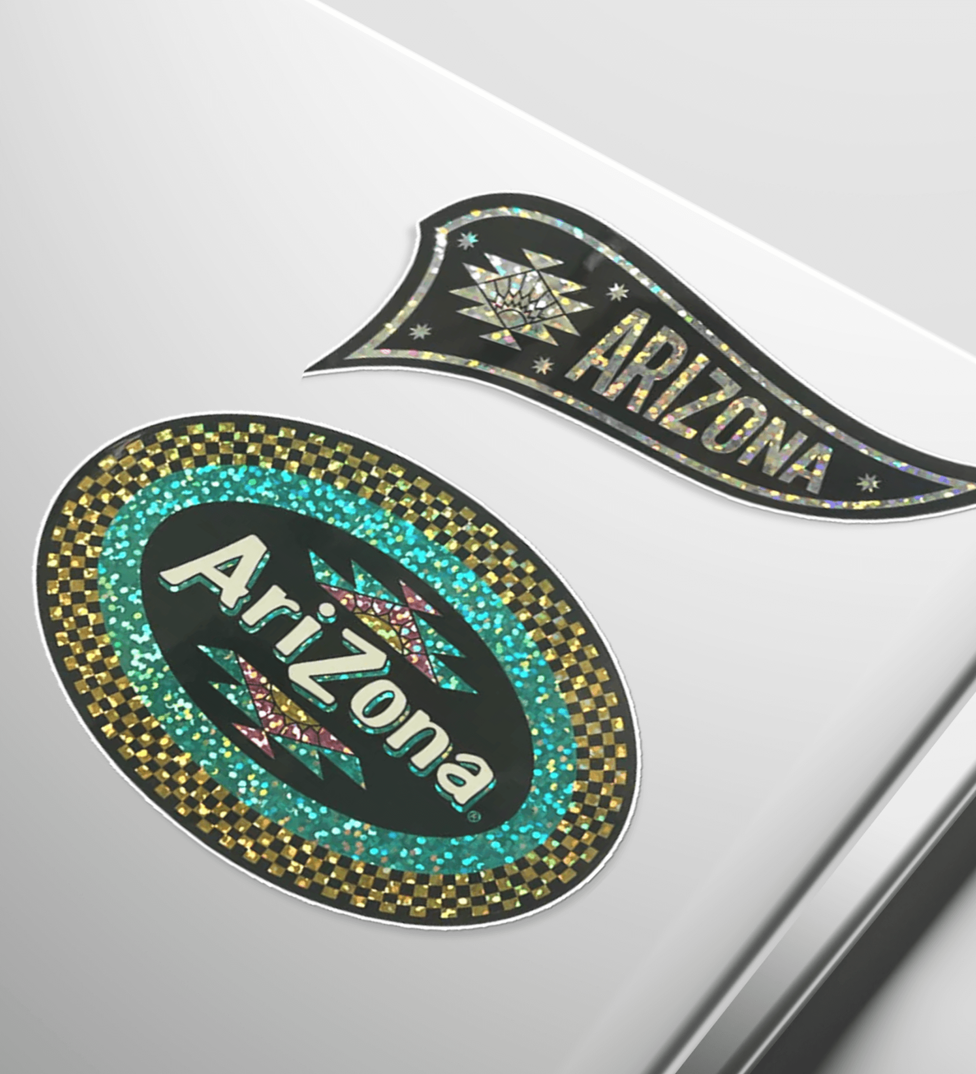 Sparkle Logo Sticker Pack Lifestyle Image