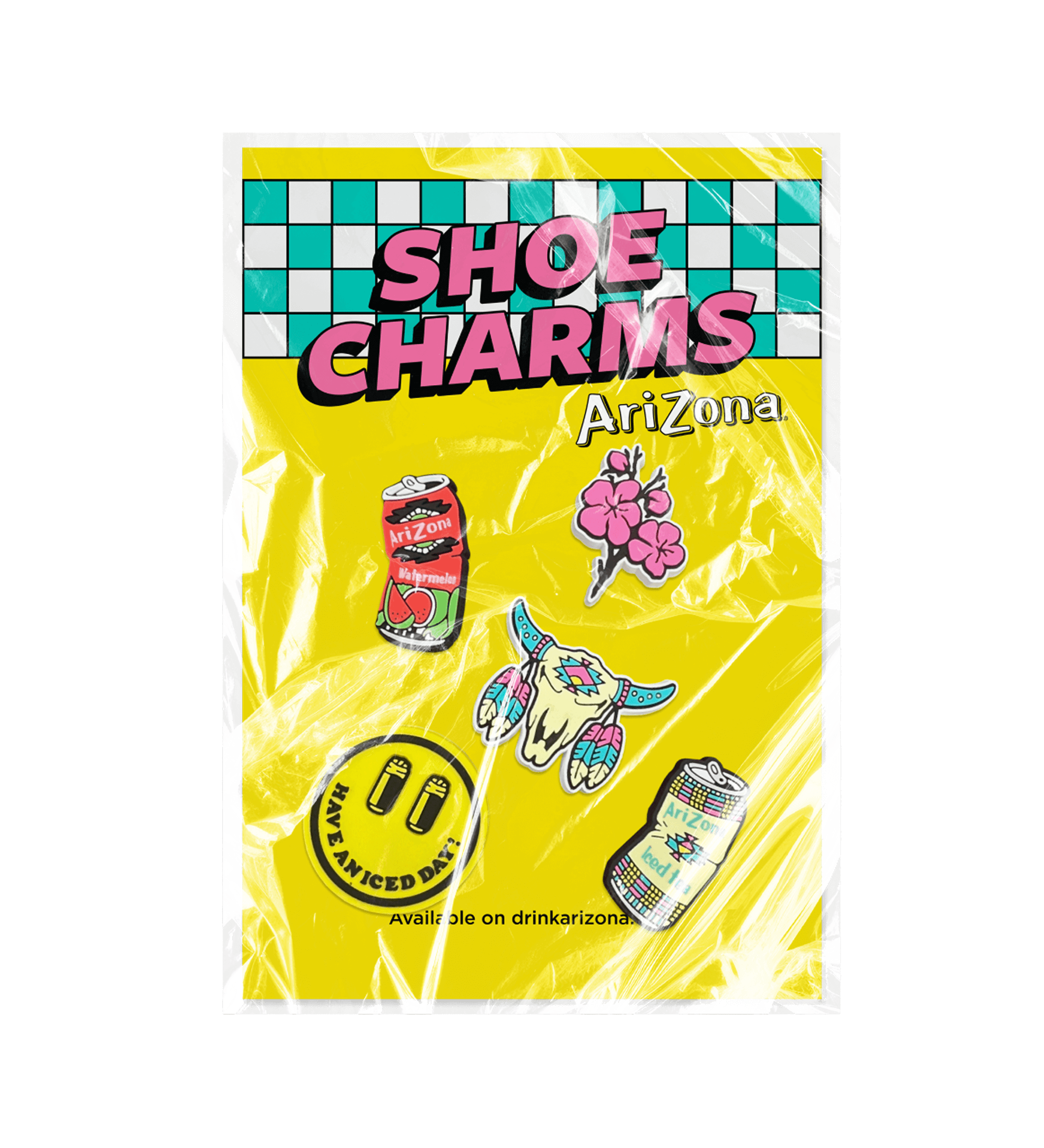 Smiley Shoe Charm Set