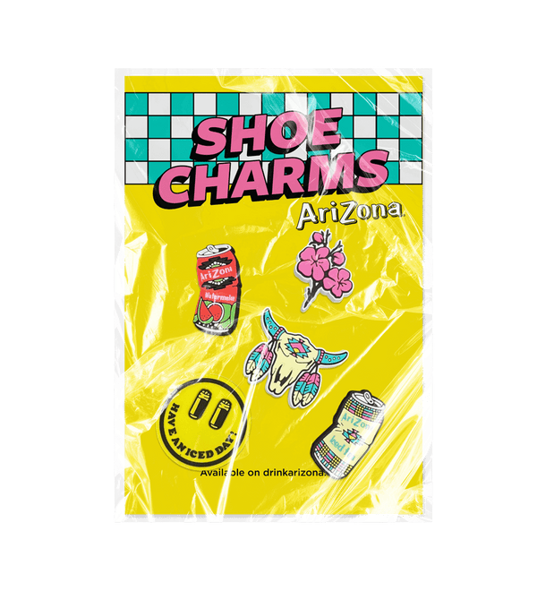 Smiley Shoe Charm Set