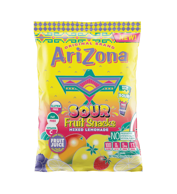 Sour Lemonde 5oz Fruit Snacks Single Shot