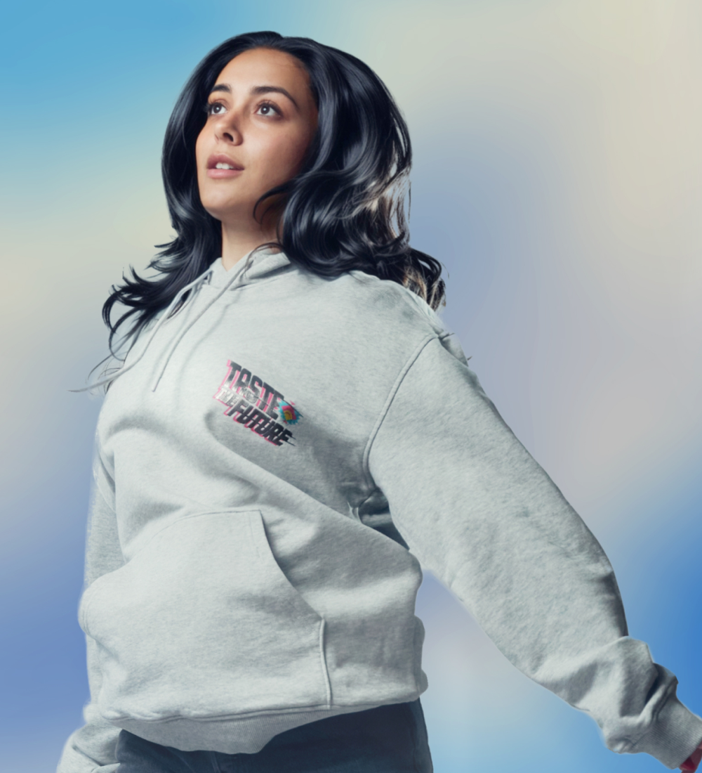 Taste The Future Hoodie Lifestyle