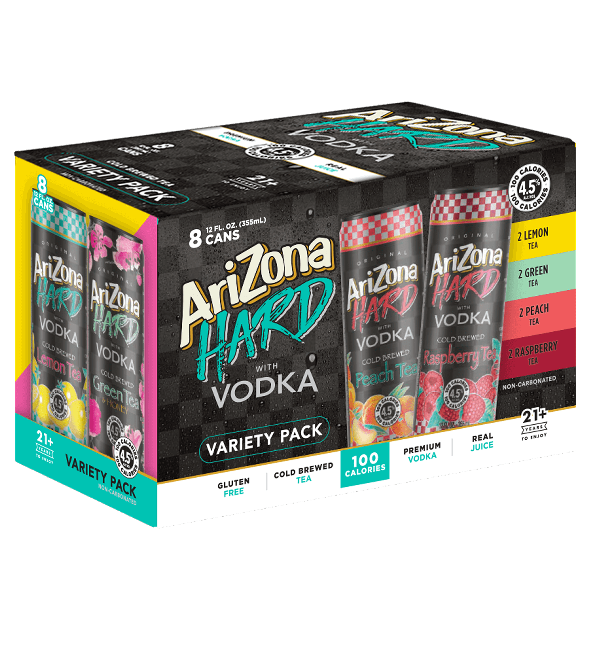 AZ Hard Vodka Variety Pack Case